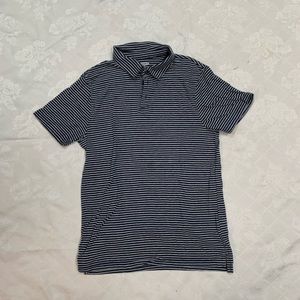 Striped polo shirt